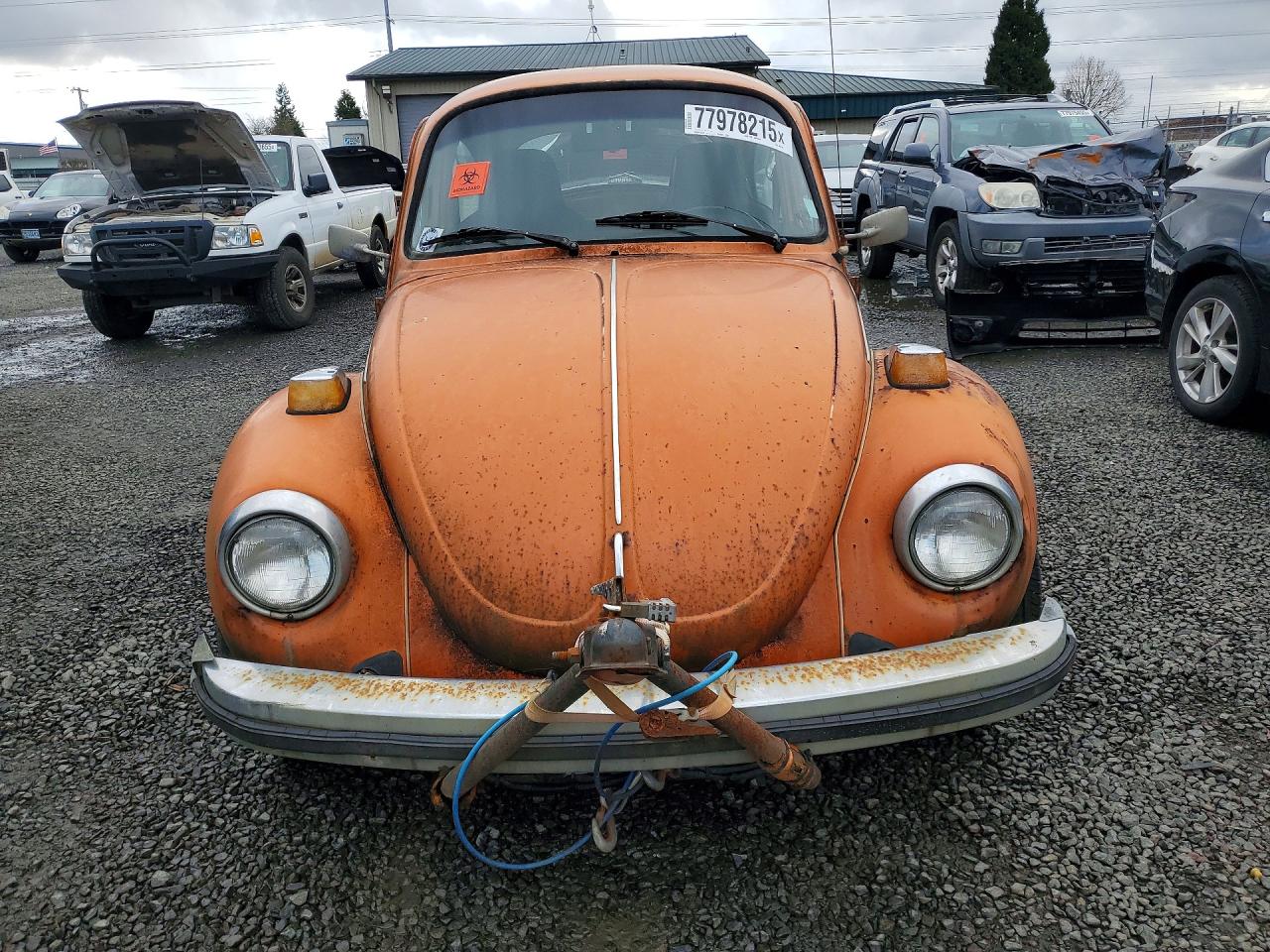 1974 Volkswagen Beatle Orange vin: 1342599714