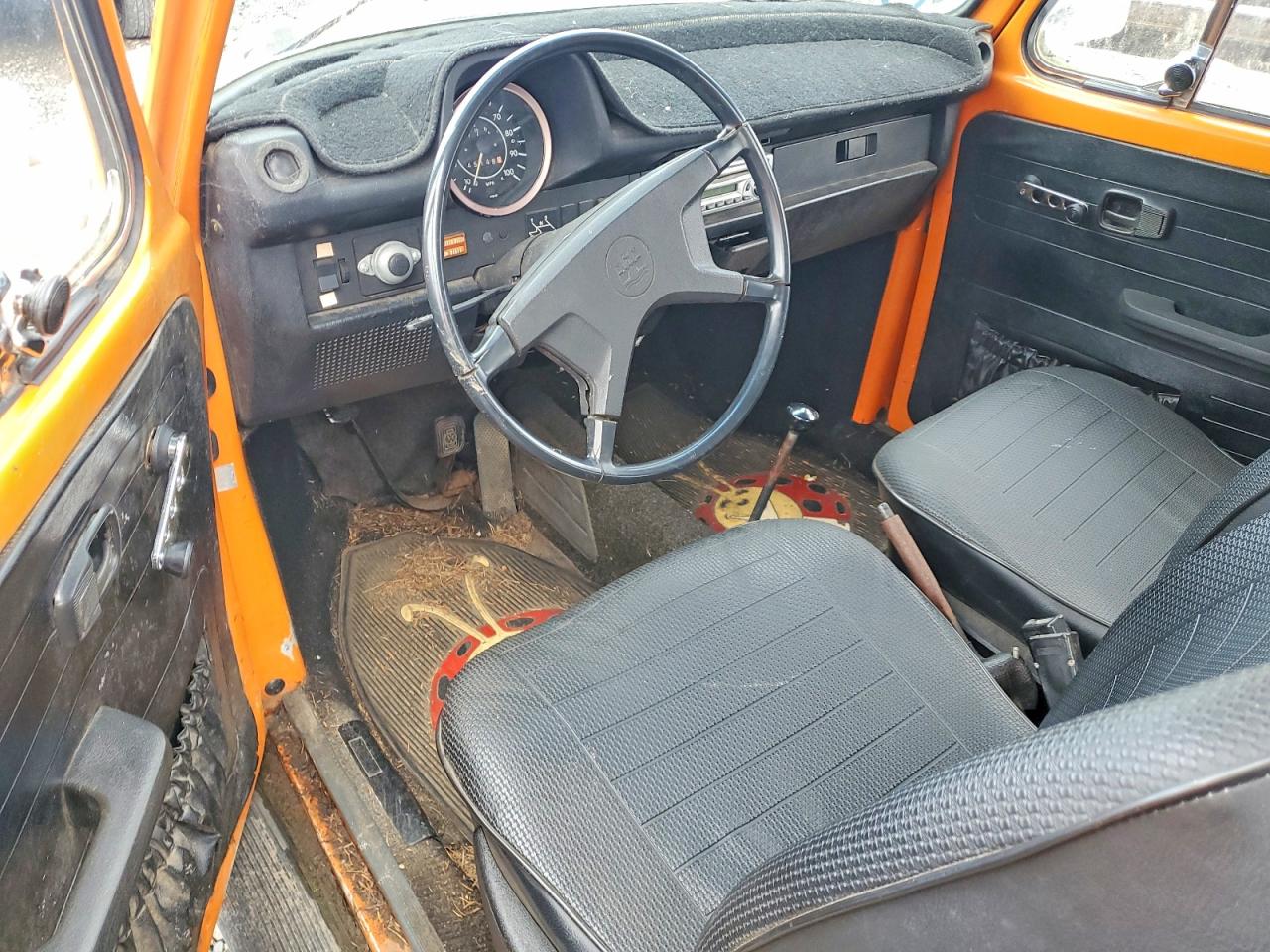 1974 Volkswagen Beatle Orange vin: 1342599714