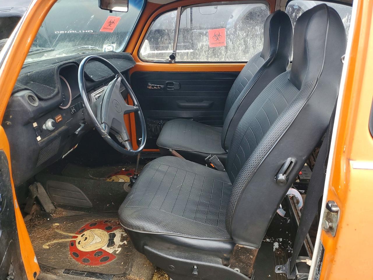 1974 Volkswagen Beatle Orange vin: 1342599714