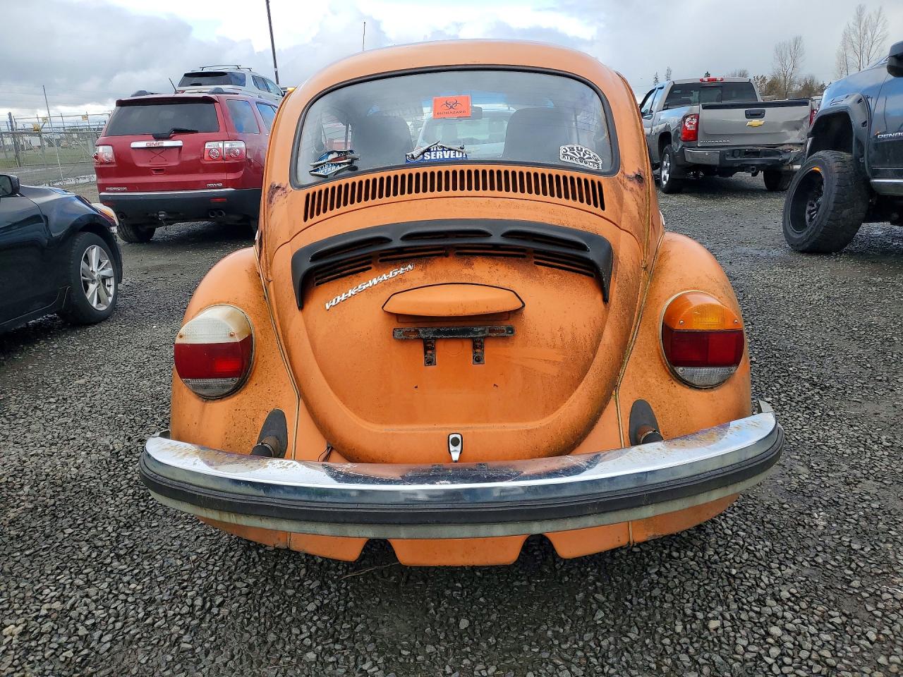 1974 Volkswagen Beatle Orange vin: 1342599714