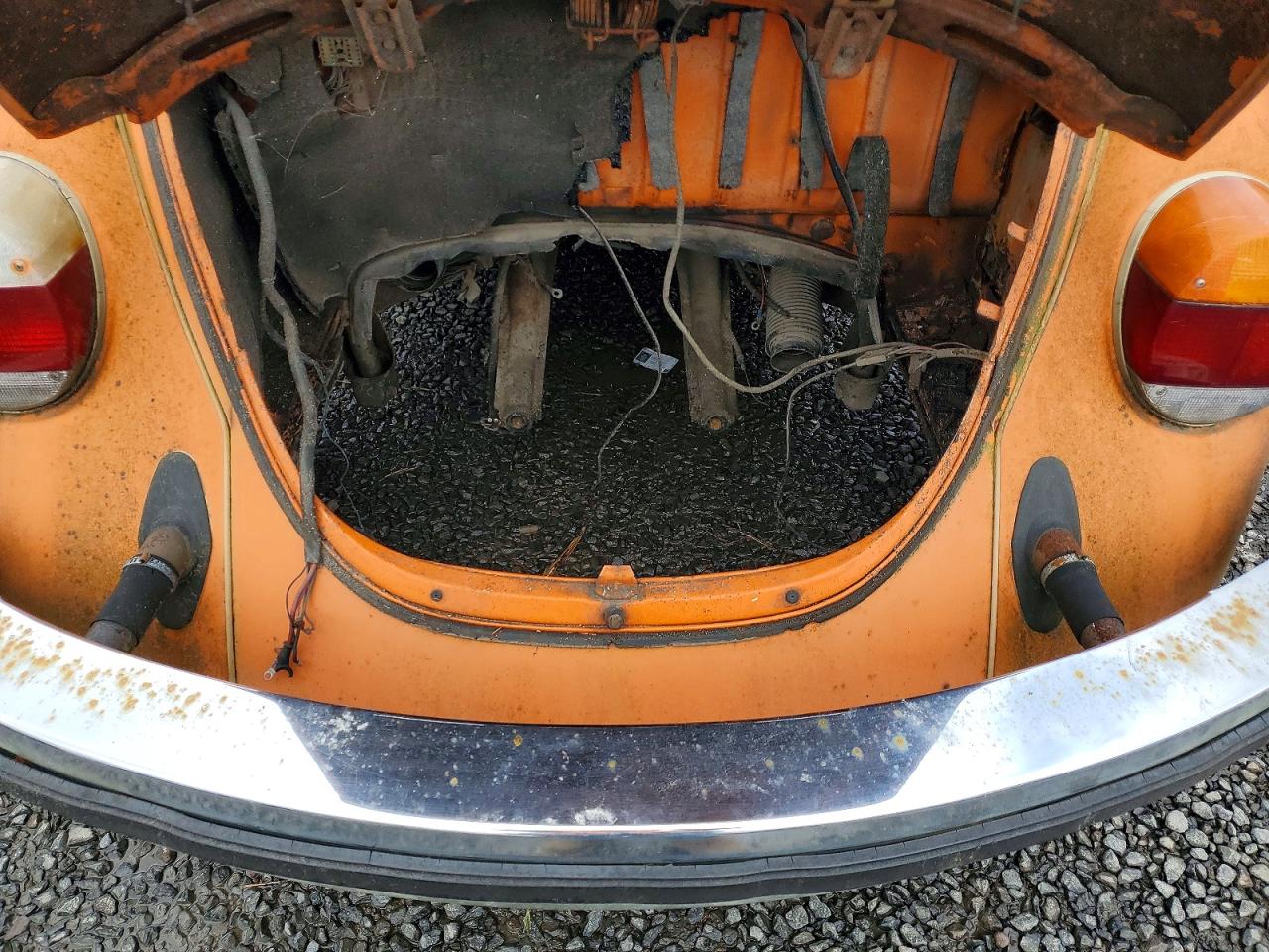1974 Volkswagen Beatle Orange vin: 1342599714