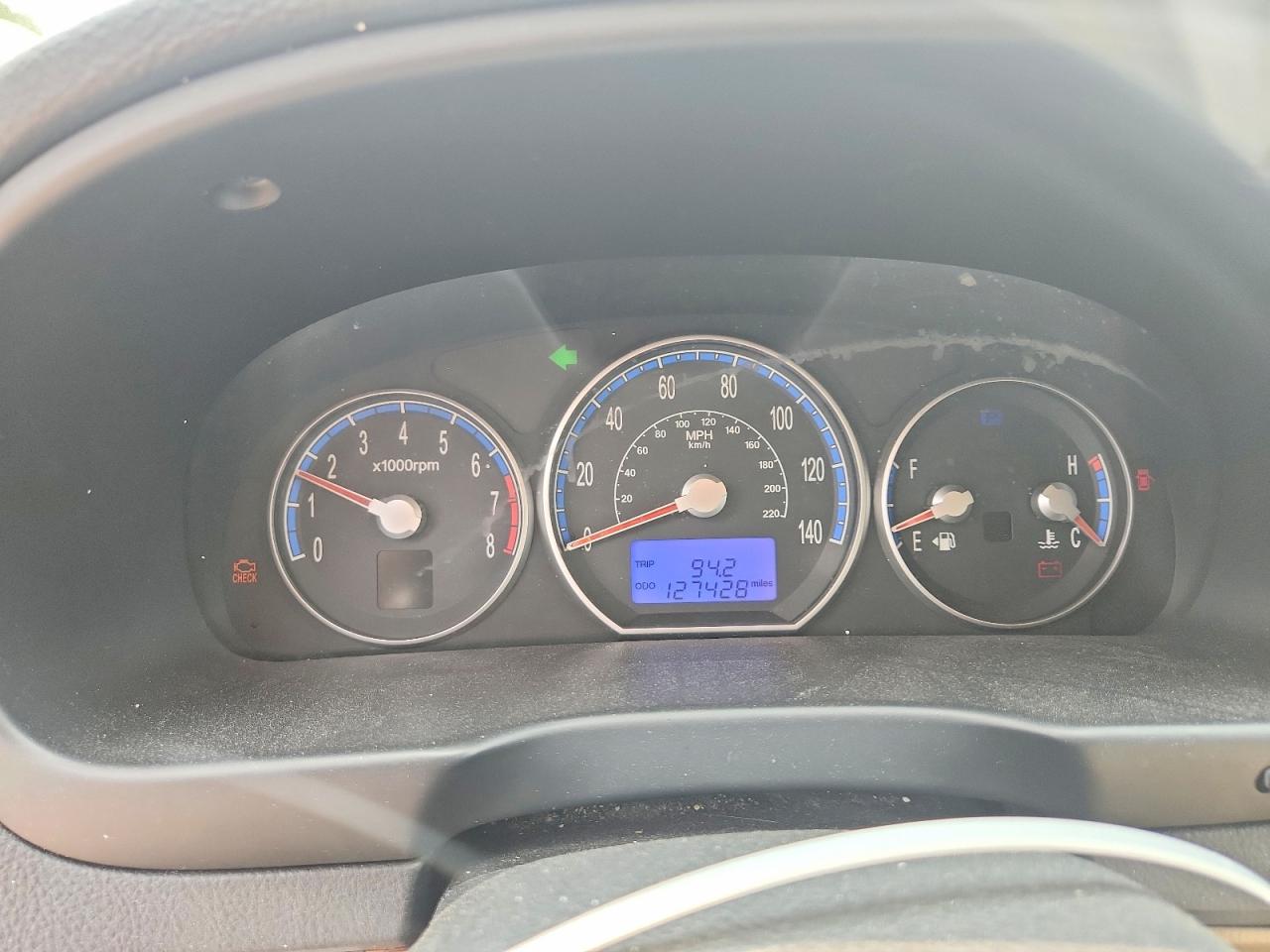 2008 Hyundai Santa Fe Gls Green vin: 5NMSG13D38H175055