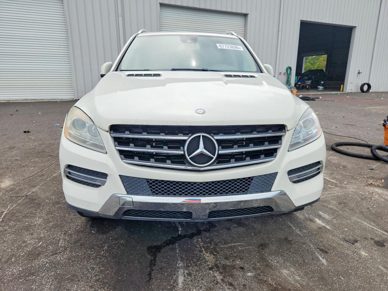 2013 Mercedes-benz Ml 350 Bluetec White vin: 4JGDA2EB5DA166594