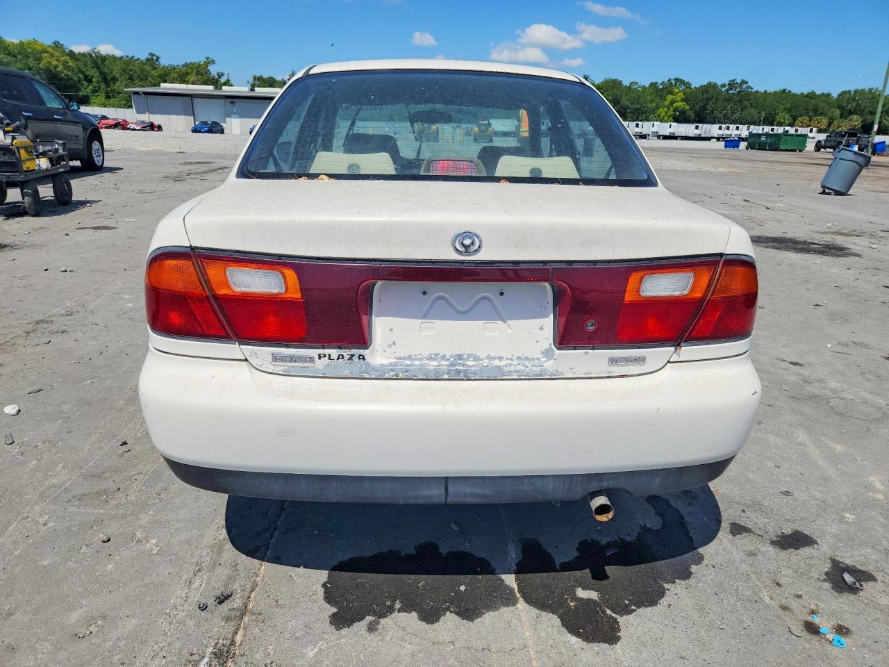 1996 Mazda Protege Dx Белый vin: JM1BB1418T0301499