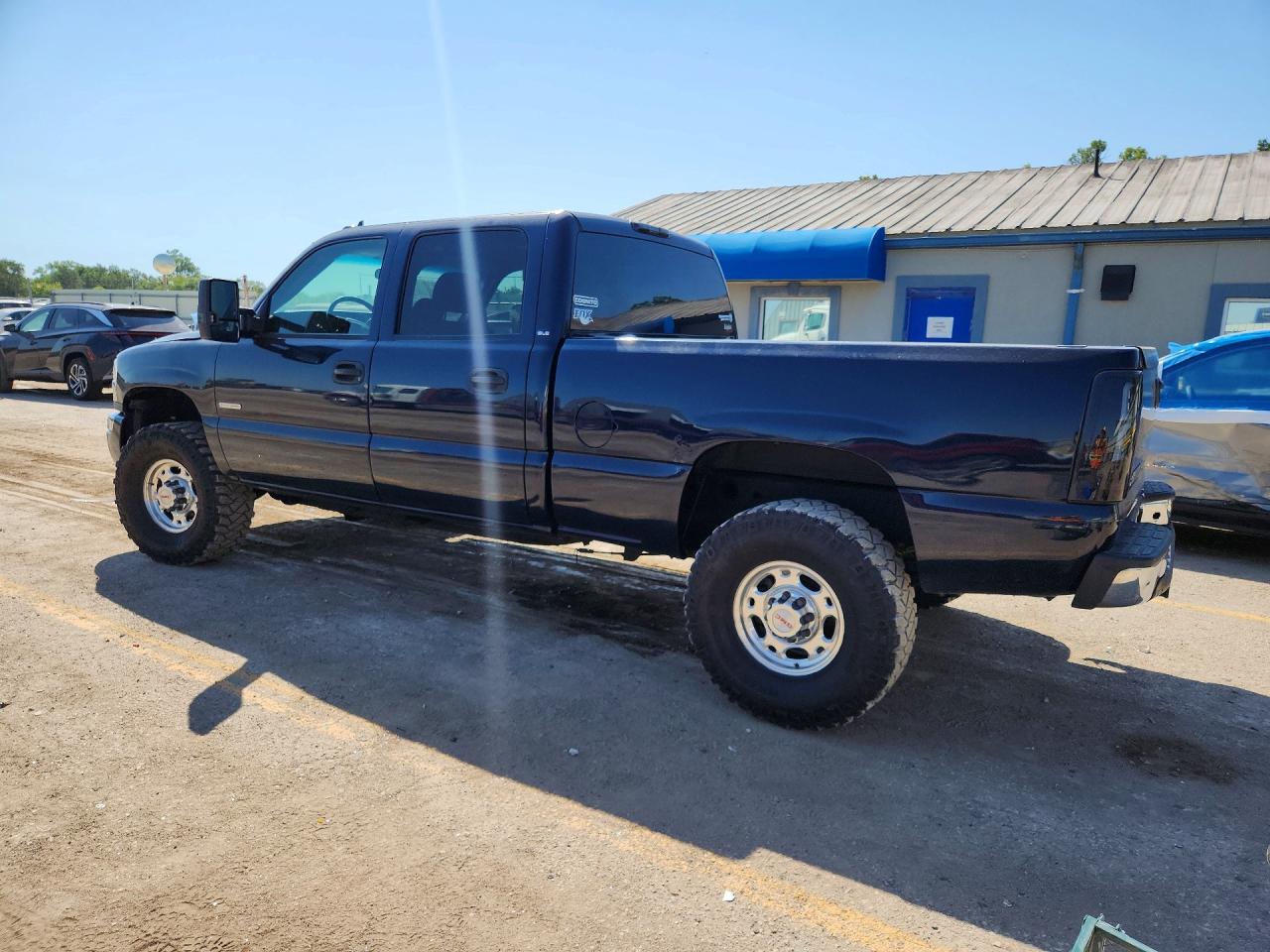 2006 Gmc Sierra Blue vin: 1GTHK23D16F140717