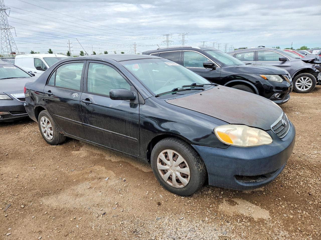 2007 Toyota Corolla Le Черный vin: 1NXBR32E57Z807881