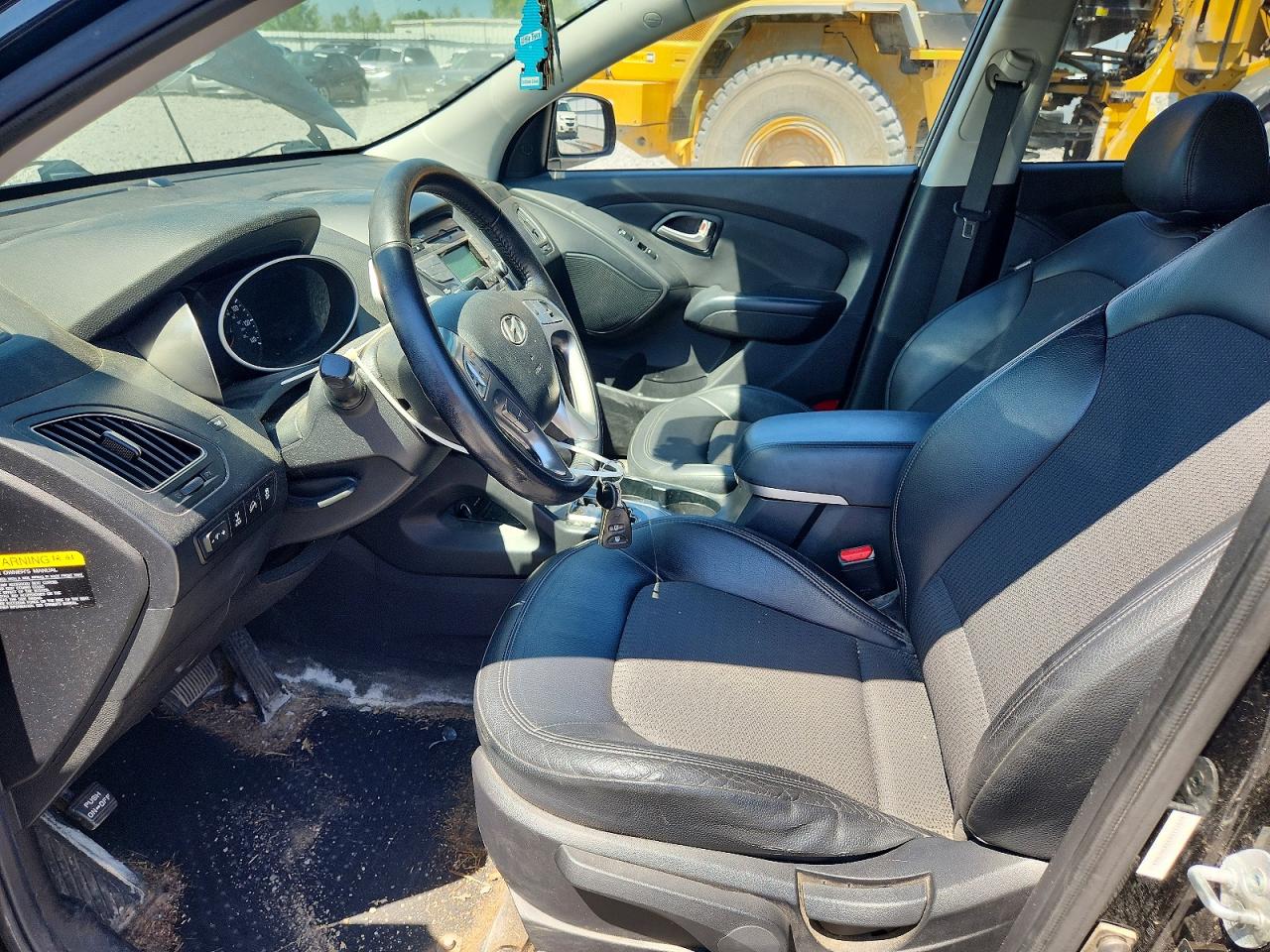 2010 Hyundai Tucson Gls Black vin: KM8JUCAC4AU111076