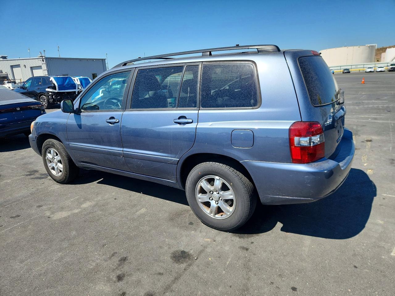2004 Toyota Highlander Base Синий vin: JTEGD21A040105015