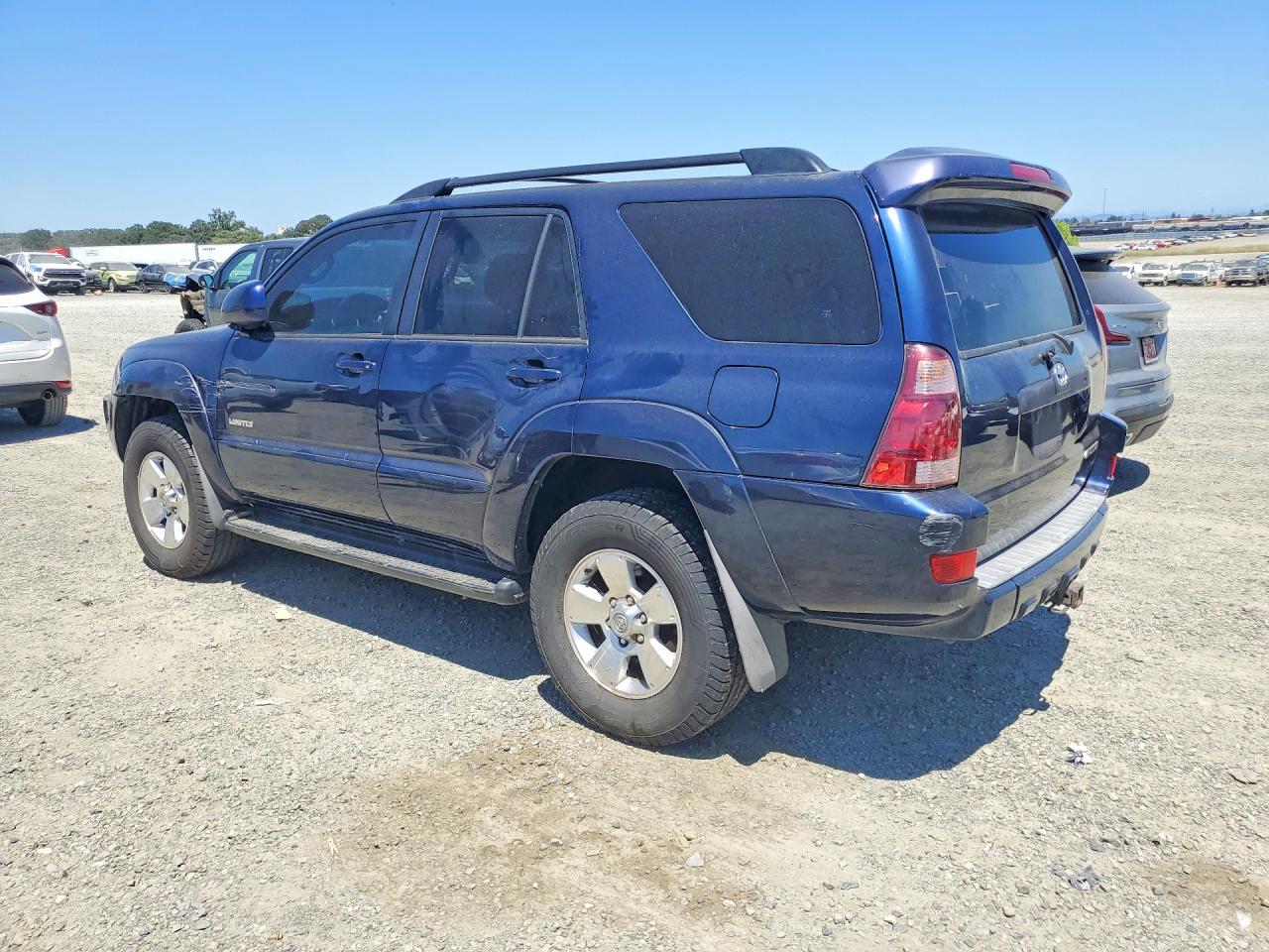 2005 Toyota 4runner Limited Blue vin: JTEZU17R458025073