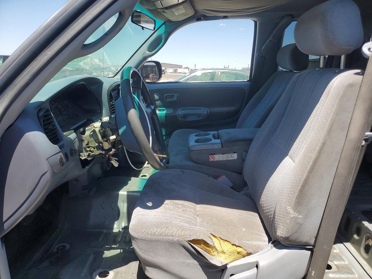 2001 Toyota Tundra Sr5 Silver vin: 5TBRT34151S187973