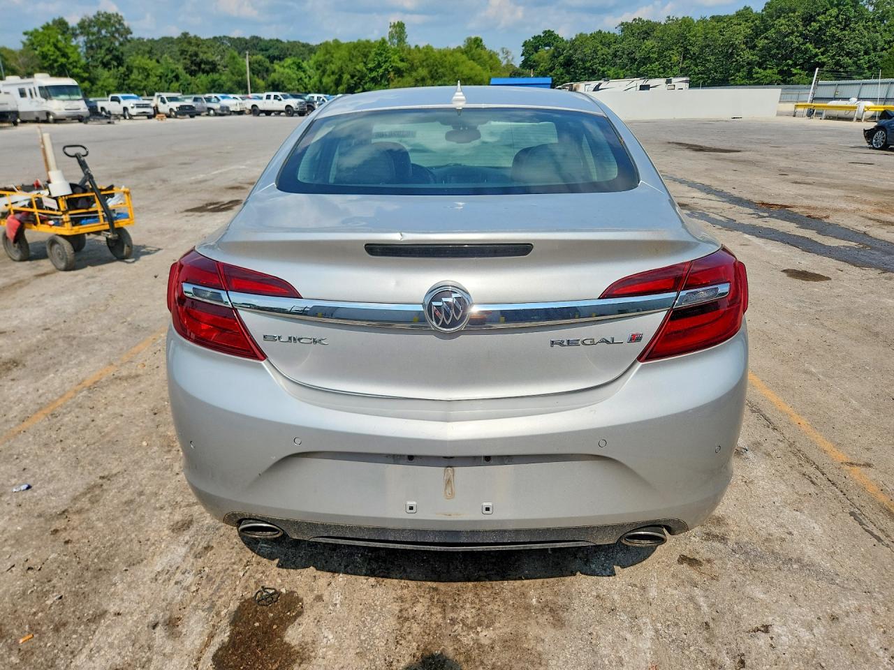 2014 Buick Regal Premium Silver vin: 2G4GN5EX7E9176488