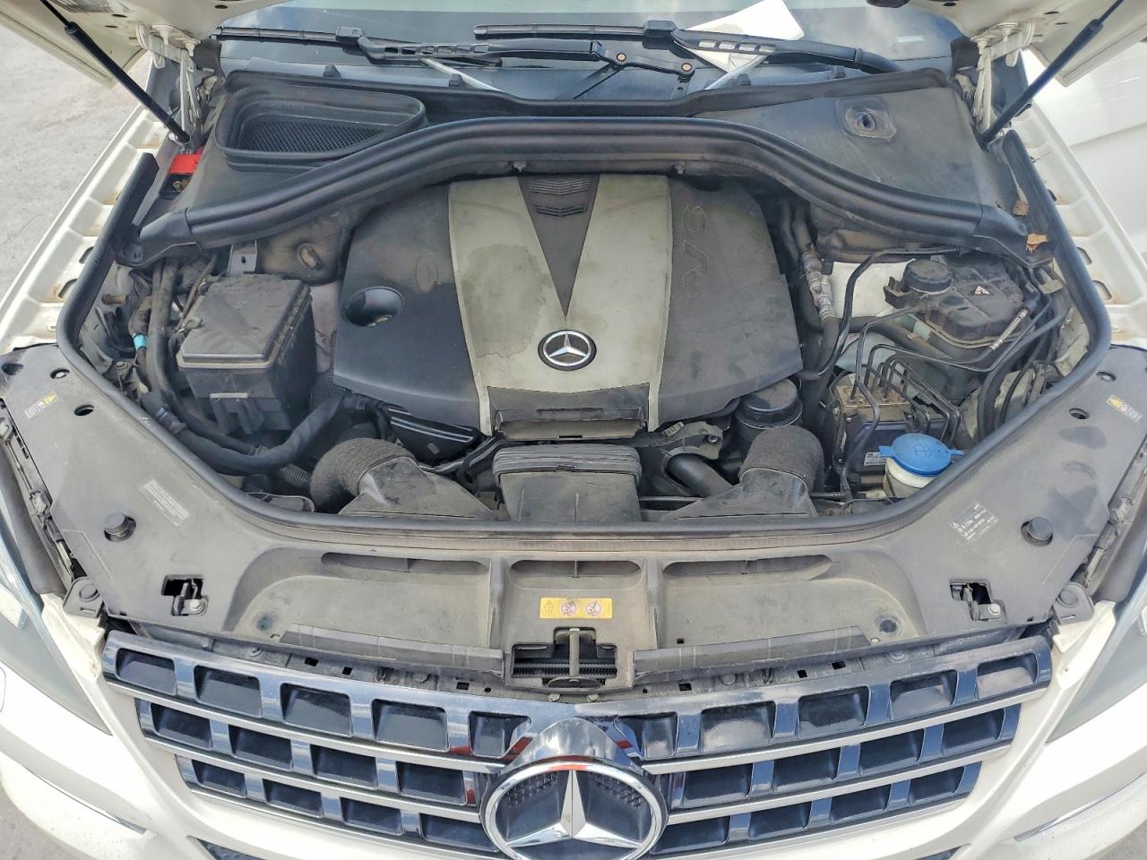 2013 Mercedes-benz Ml 350 Bluetec White vin: 4JGDA2EB9DA159969