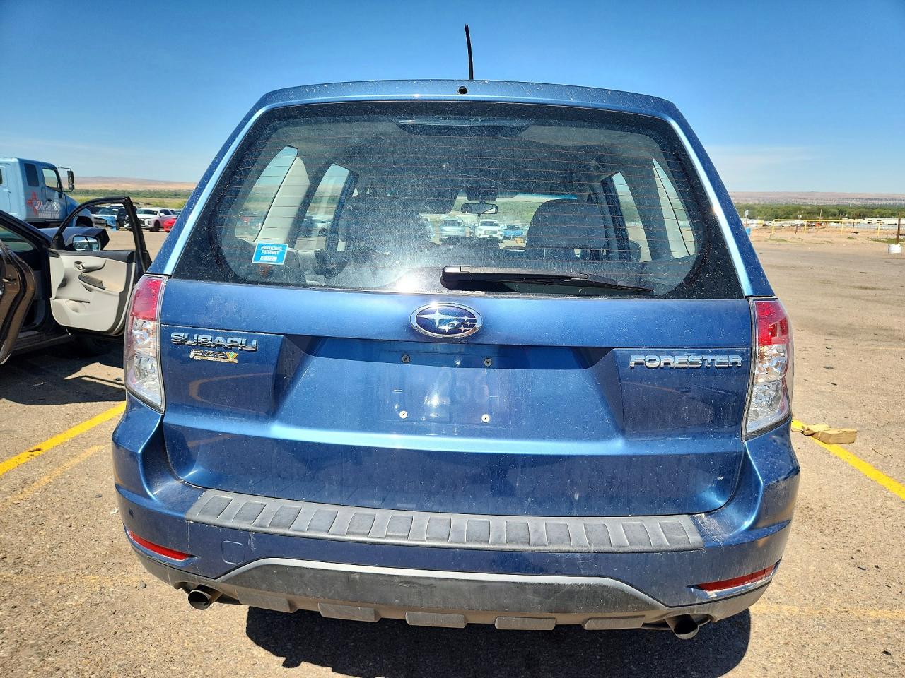 2009 Subaru Forester 2.5x Blue vin: JF2SH61639H777442