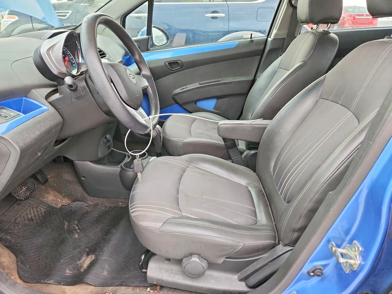 2014 Chevrolet Spark Ls Blue vin: KL8CB6S90EC590950