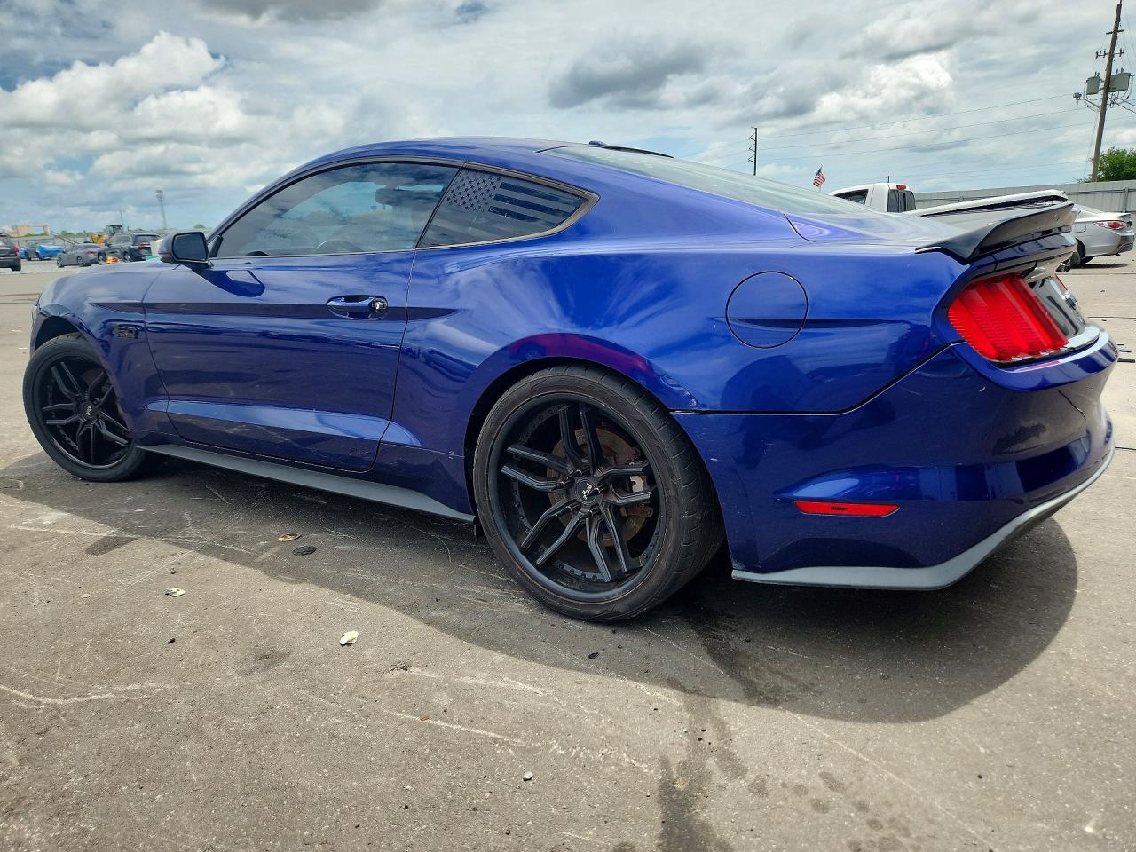 2015 Ford Mustang Gt Blue vin: 1FA6P8CF5F5344316