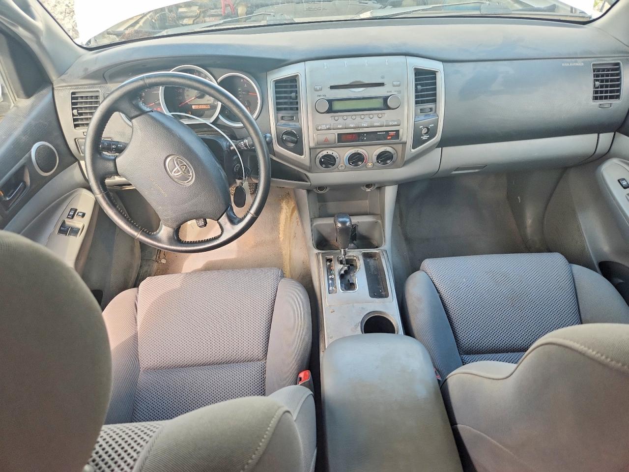 2007 Toyota Tacoma Access Cab Белый vin: 5TEUU42N77Z351374