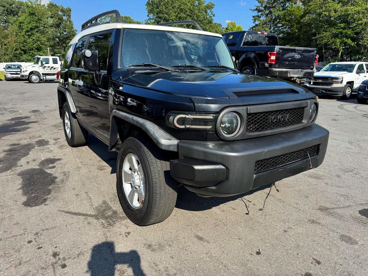 2008 Toyota Fj Cruiser Base Black vin: JTEZU11F88K003535