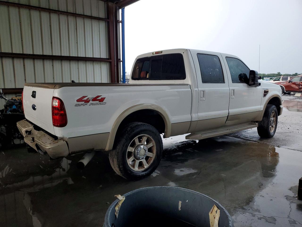 2008 Ford F250 Super Duty White vin: 1FTSW21R78EC56571