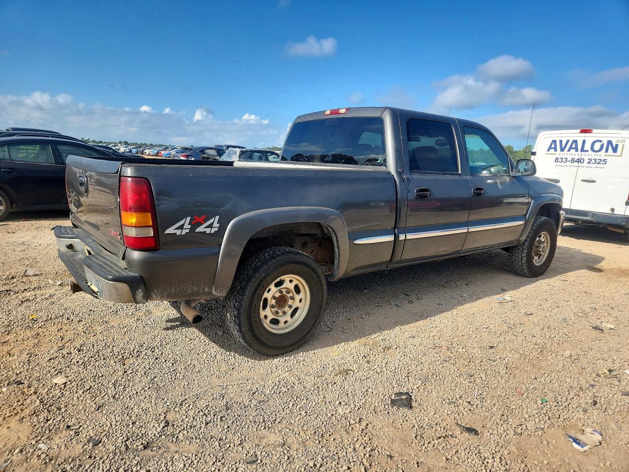 2002 Gmc Sierra K1500 Heavy Duty Gray vin: 1GTGK13U52F159917
