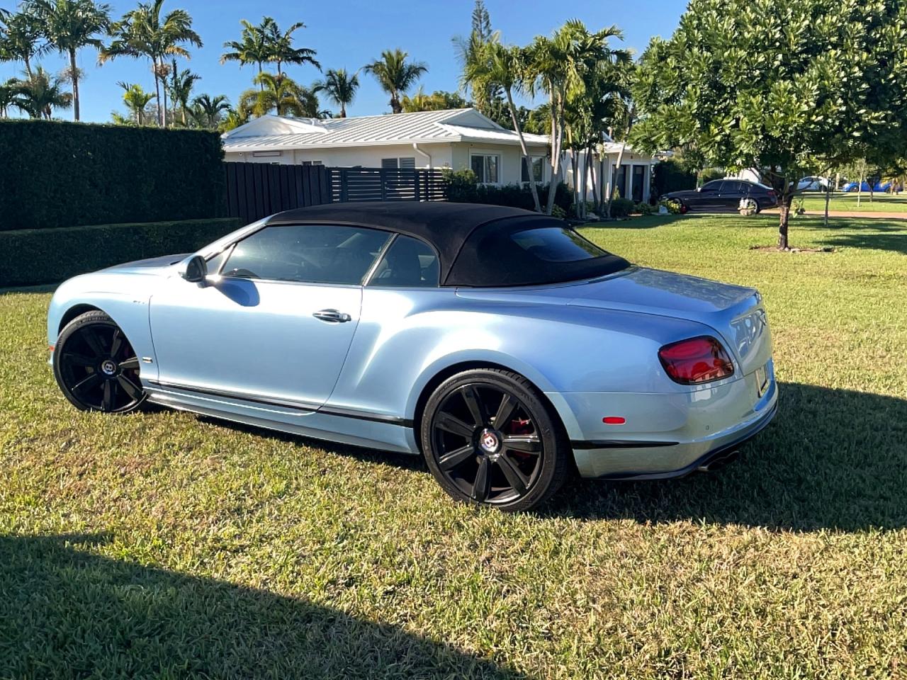 2015 Bentley Continental Gt V8 S Blue vin: SCBGH3ZA2FC049621
