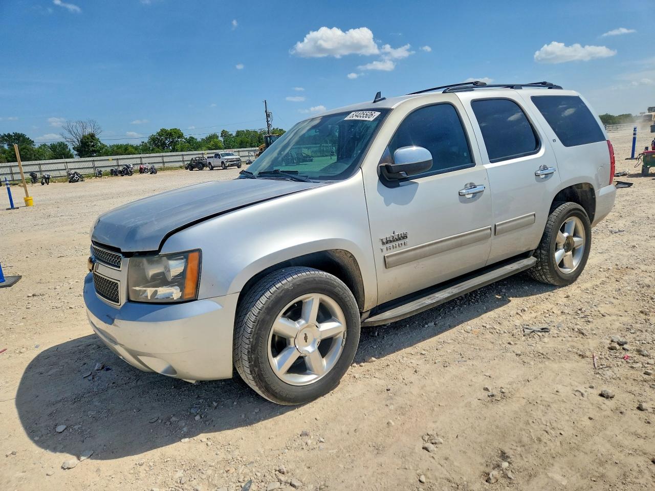 2014 Chevrolet Tahoe C1500 Lt Silver vin: 1GNSCBE02ER140873