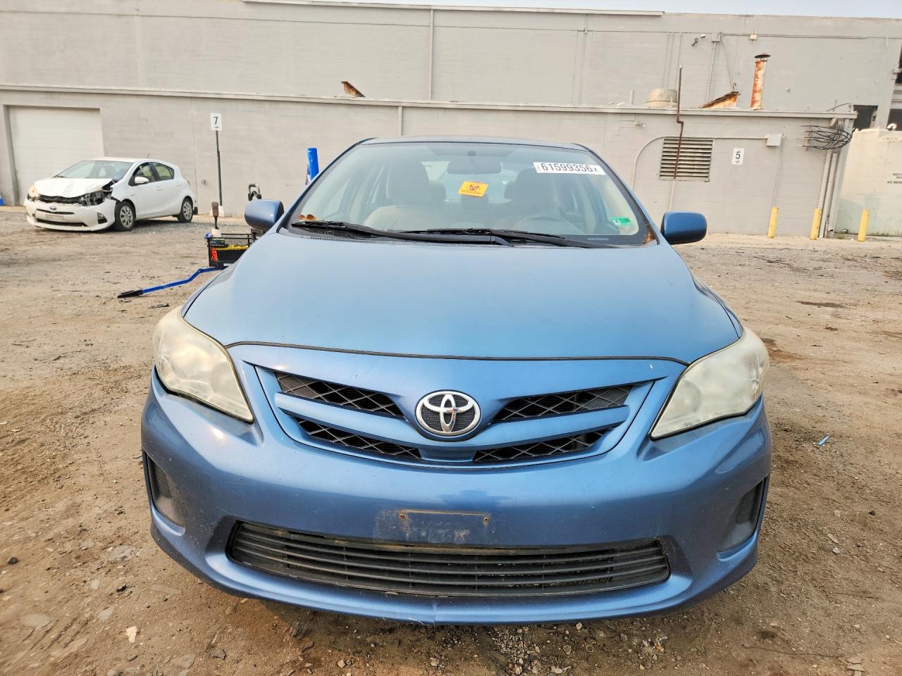 2012 Toyota Corolla Le Синий vin: 5YFBU4EE1CP022818