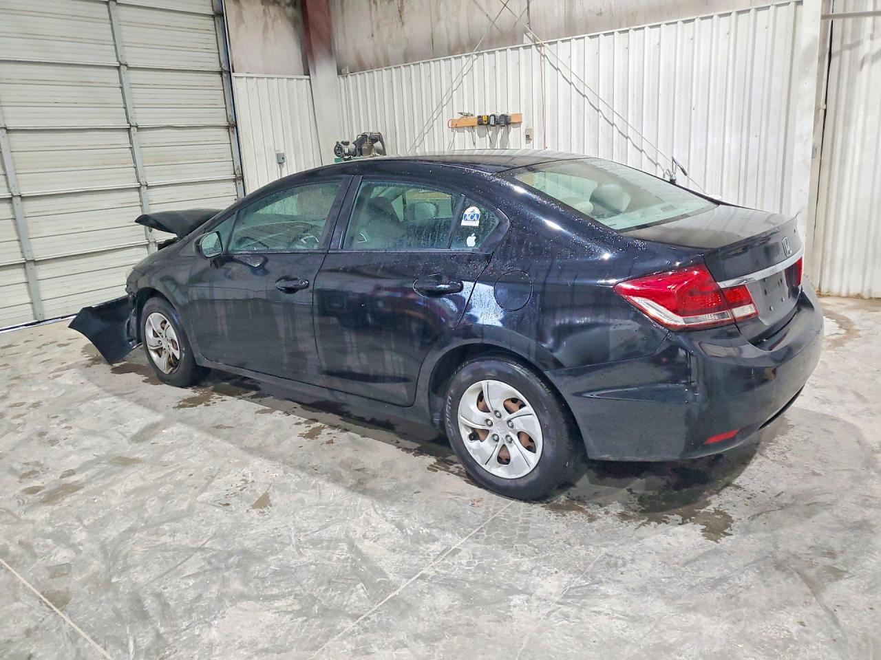 2015 Honda Civic Lx Black vin: 19XFB2F52FE009852