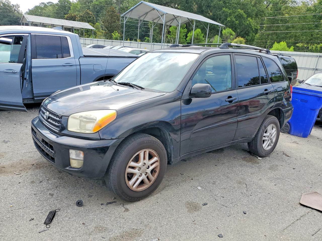 2003 Toyota Rav4 Base Black vin: JTEGH20V530092558