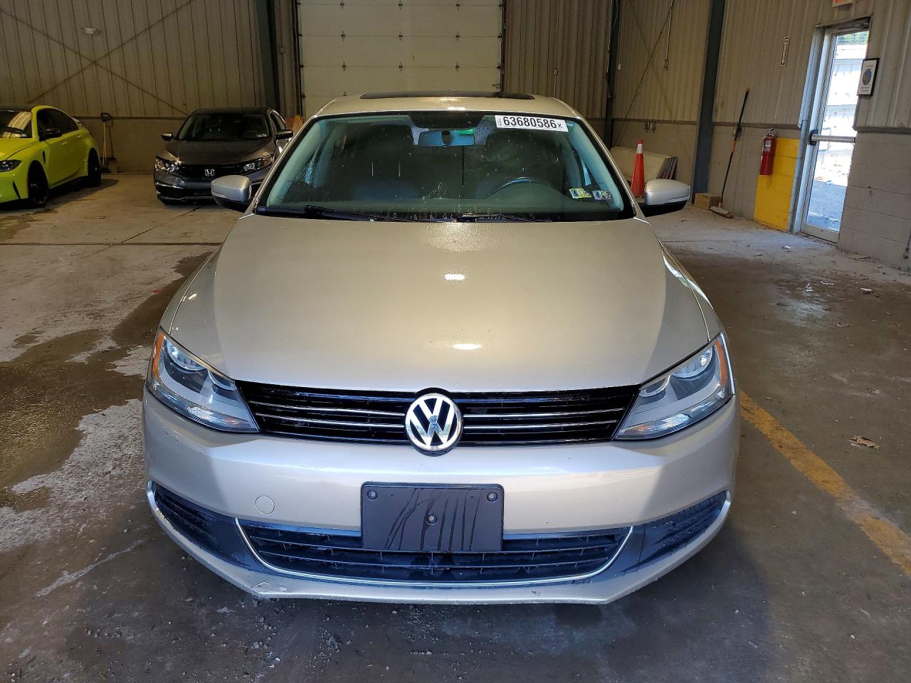 2014 Volkswagen Jetta Se Gray vin: 3VWD17AJ5EM235106