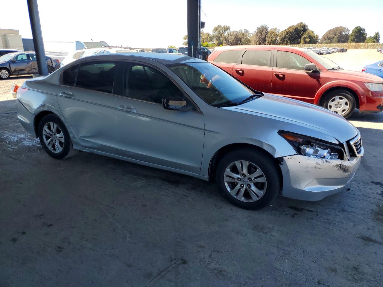 2009 Honda Accord Lxp Silver vin: JHMCP264X9C013802