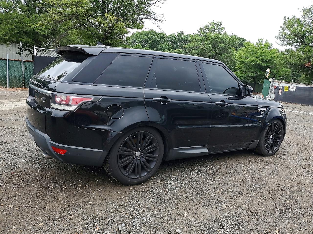 2015 Land Rover Range Rover Sport Hse Black vin: SALWR2VF2FA625021