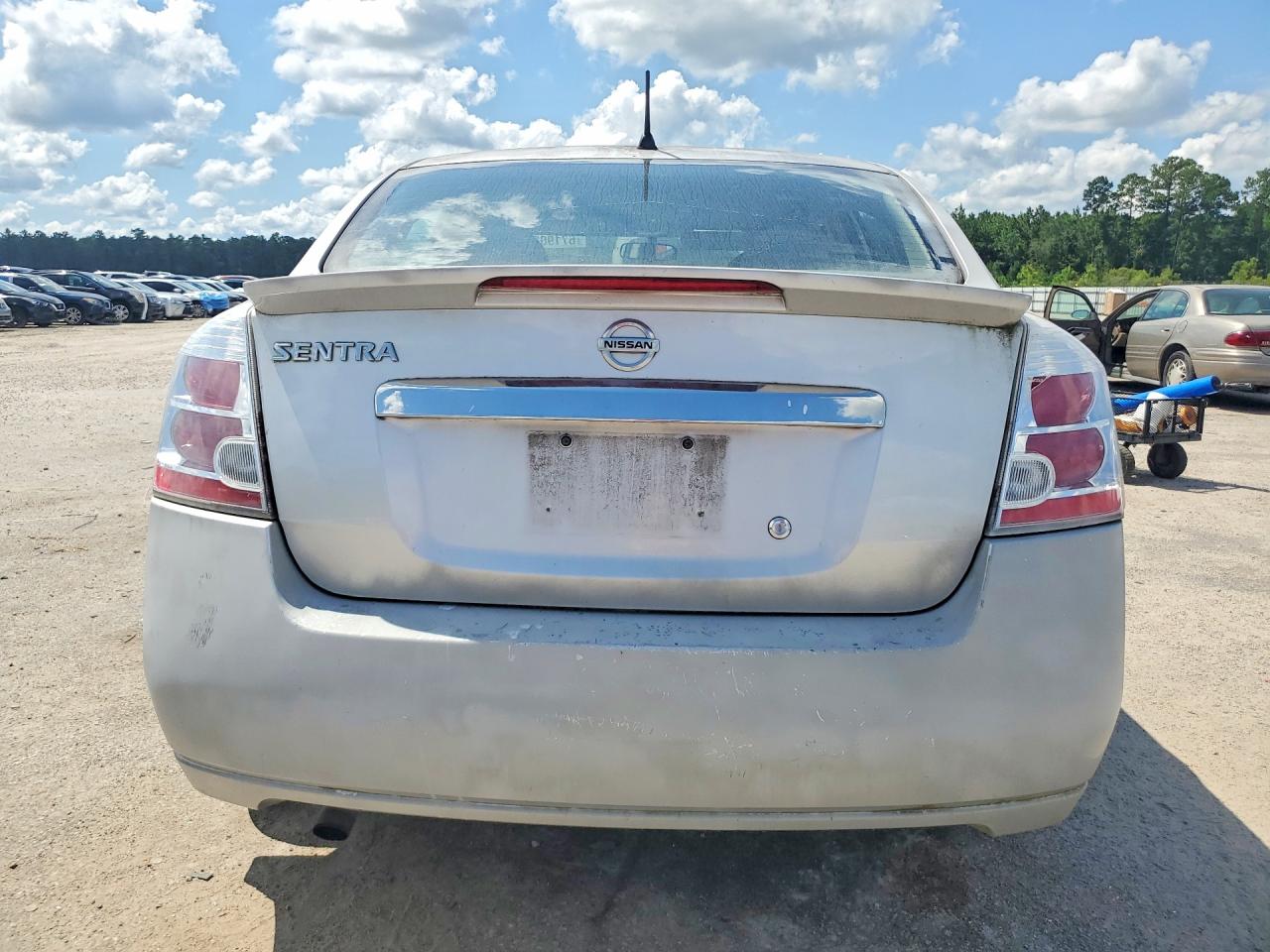 2012 Nissan Sentra 2.0 Silver vin: 3N1AB6AP1CL704389