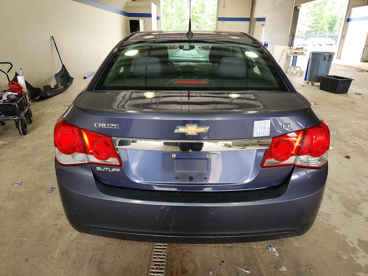 2014 Chevrolet Cruze Lt Blue vin: 1G1PC5SB0E7186633