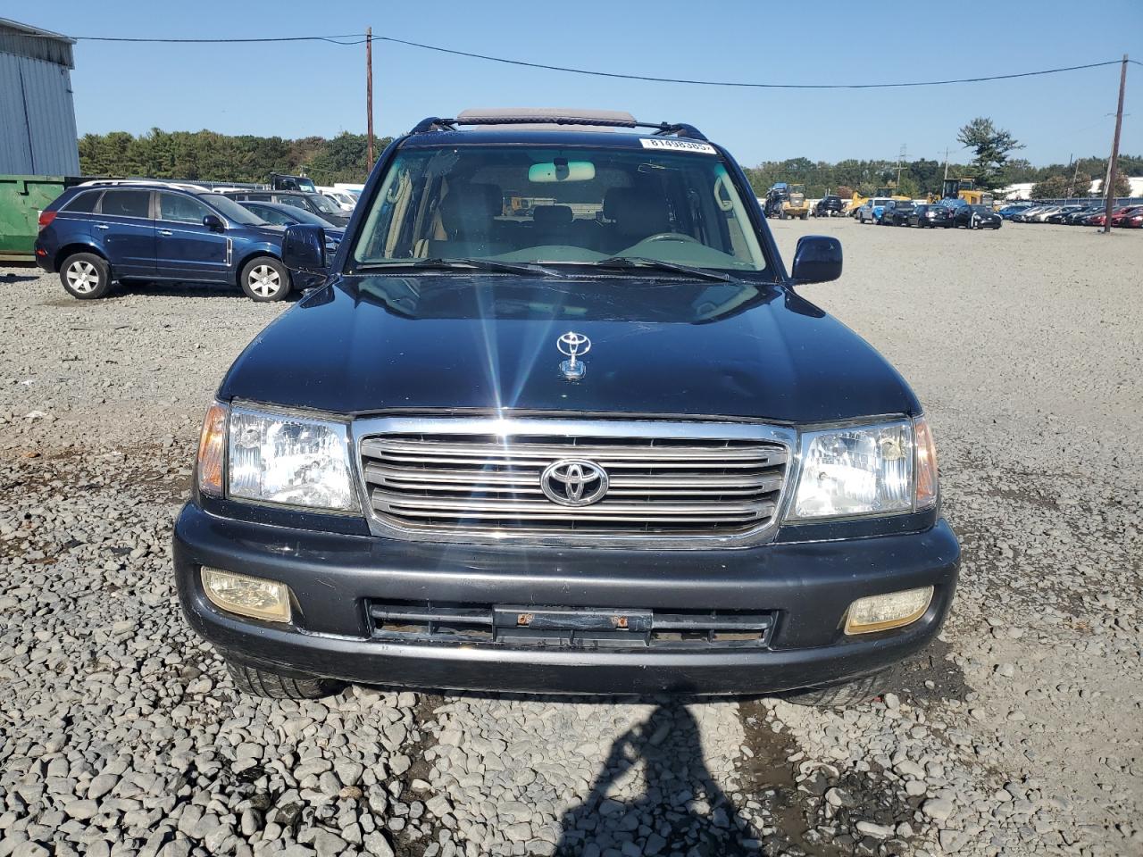 2003 Toyota Land Cruiser Blue vin: JTEHT05J232044467