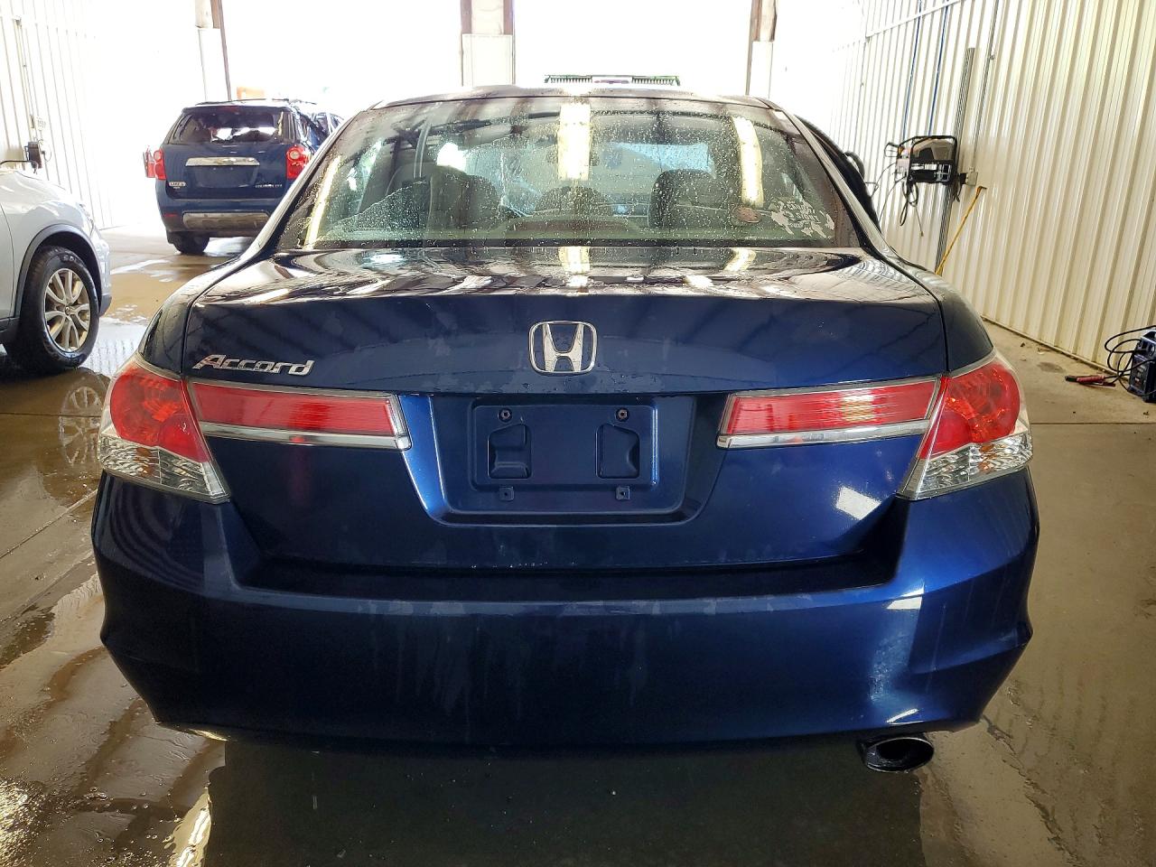 2011 Honda Accord Lx Синий vin: 1HGCP2F30BA014257