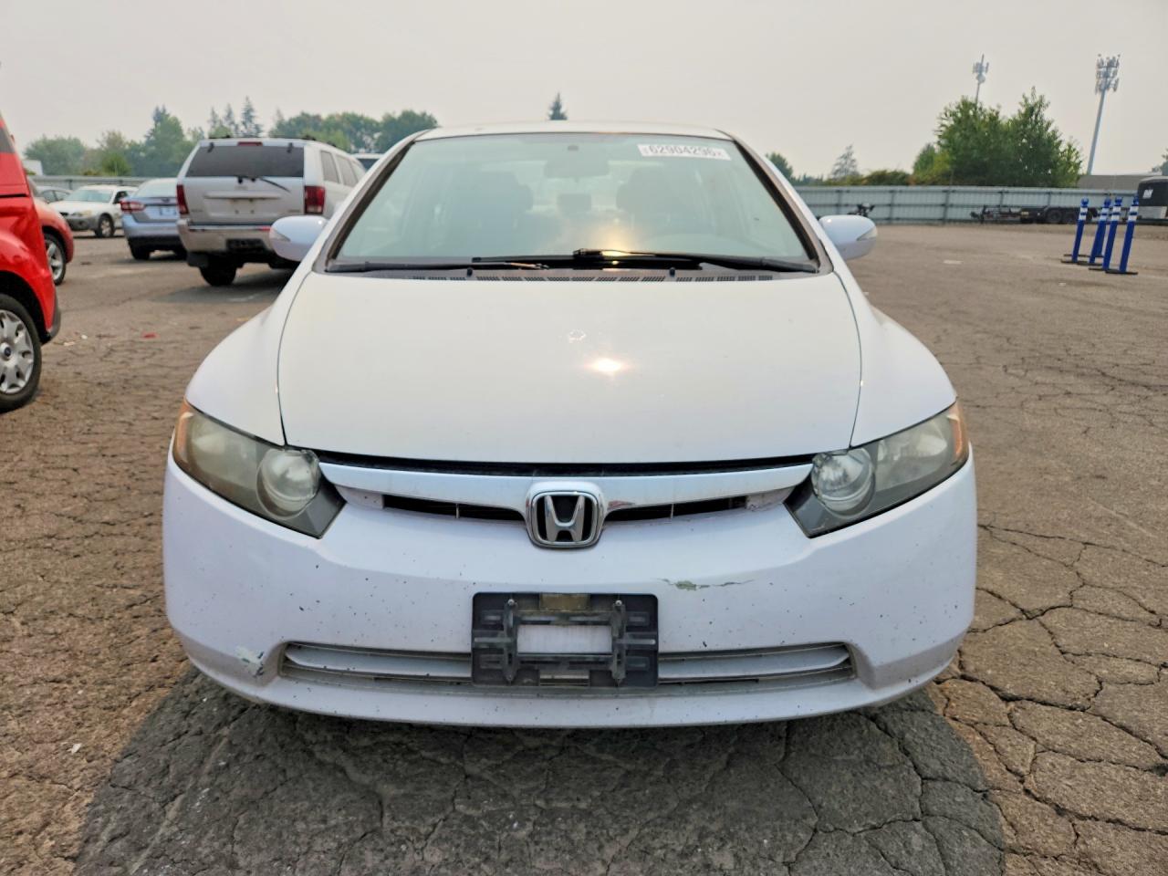 2009 Honda Civic Hybrid White vin: JHMFA362X9S013310