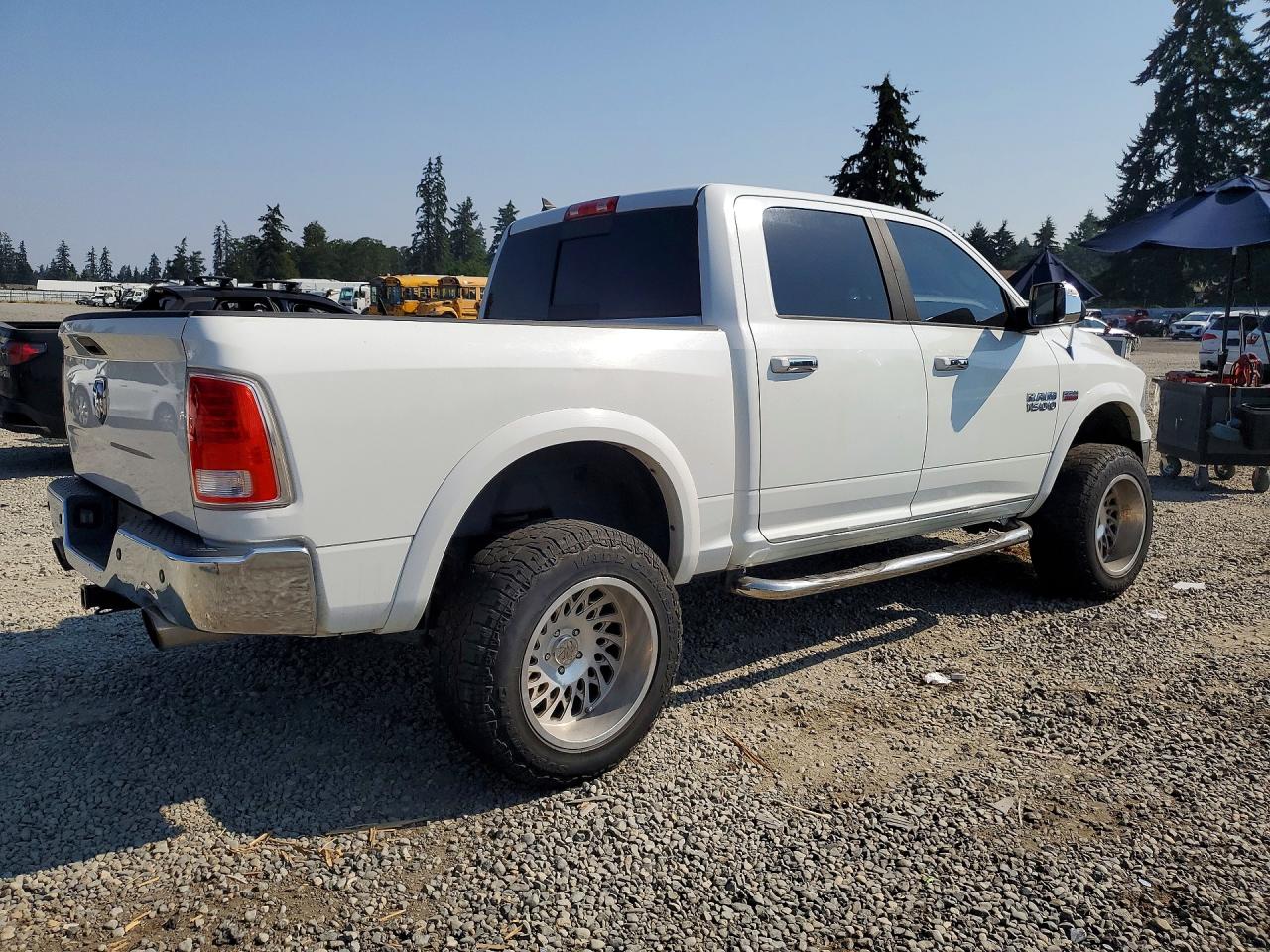 2013 Ram 1500 Laramie White vin: 1C6RR7NT8DS635431