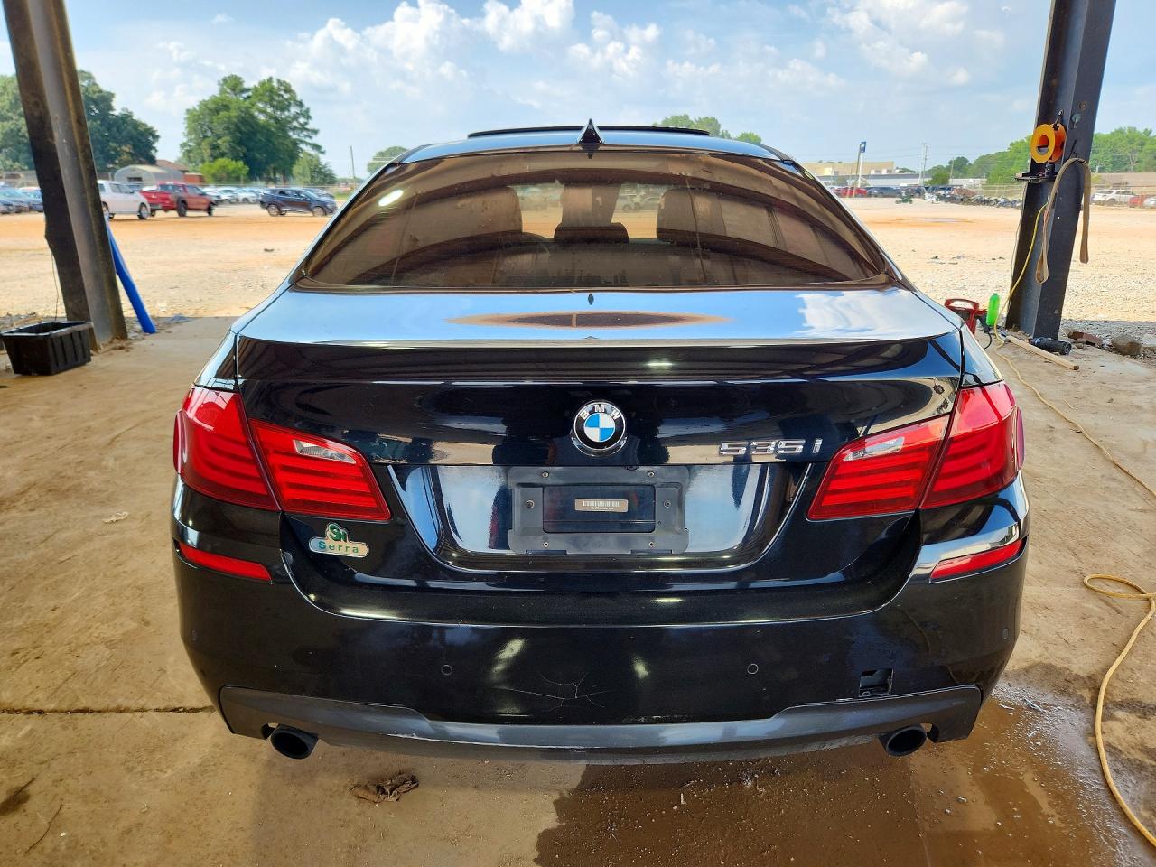 2013 Bmw 535 I Black vin: WBAFR7C56DC821590