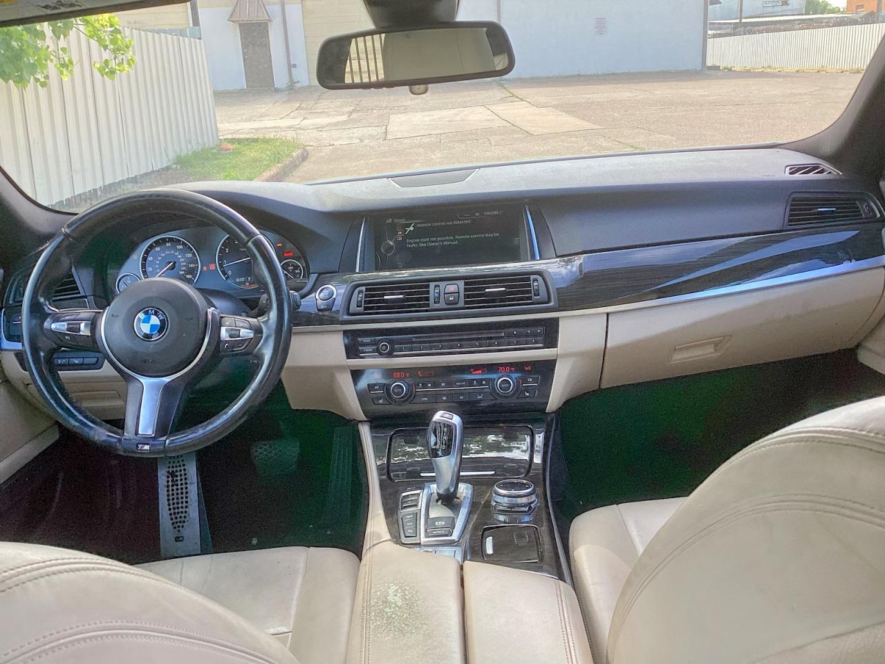 2014 Bmw 528 Xi White vin: WBA5A7C50ED613865