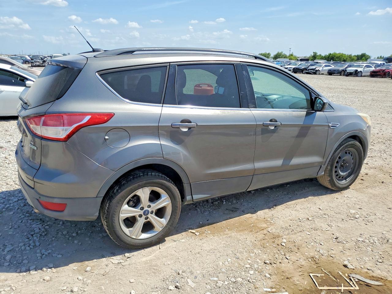 2014 Ford Escape Se Gray vin: 1FMCU0GX8EUE12005
