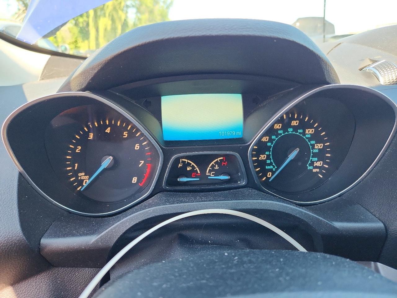 2014 Ford Escape Se Blue vin: 1FMCU9G97EUD98054