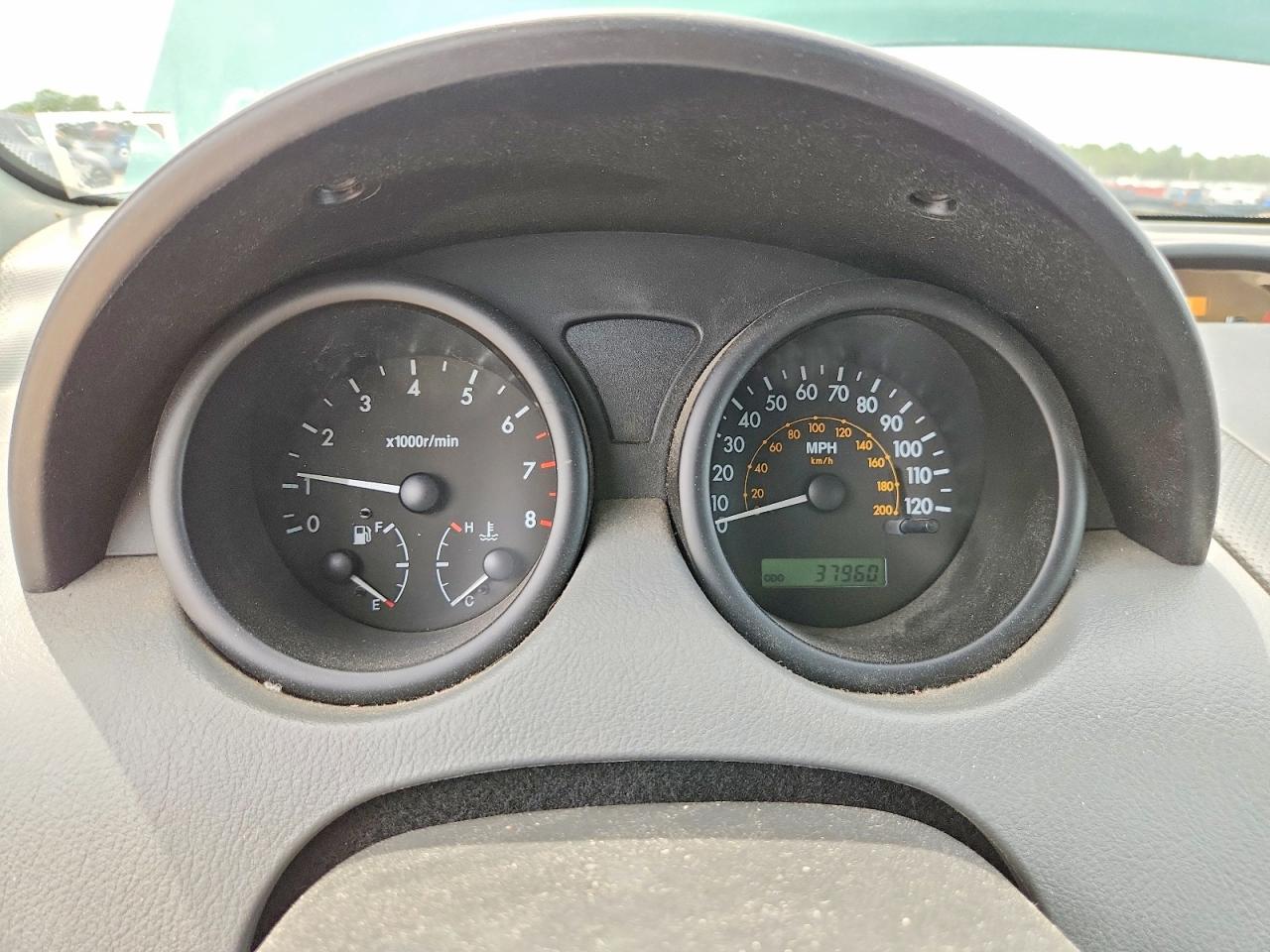 2004 Chevrolet Aveo Green vin: KL1TD52684B208662
