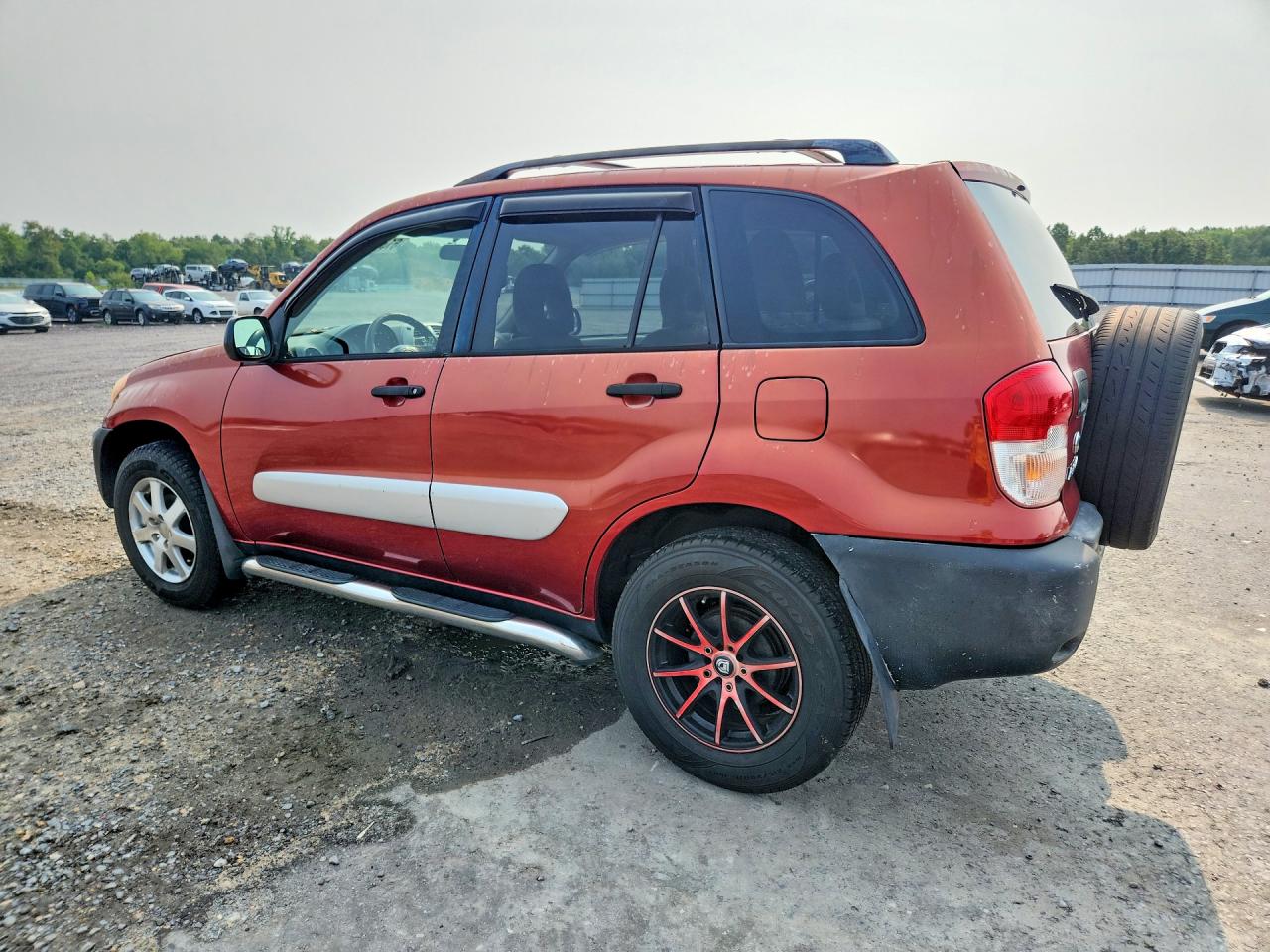 2002 Toyota Rav4 Base Red vin: JTEHH20V220178803