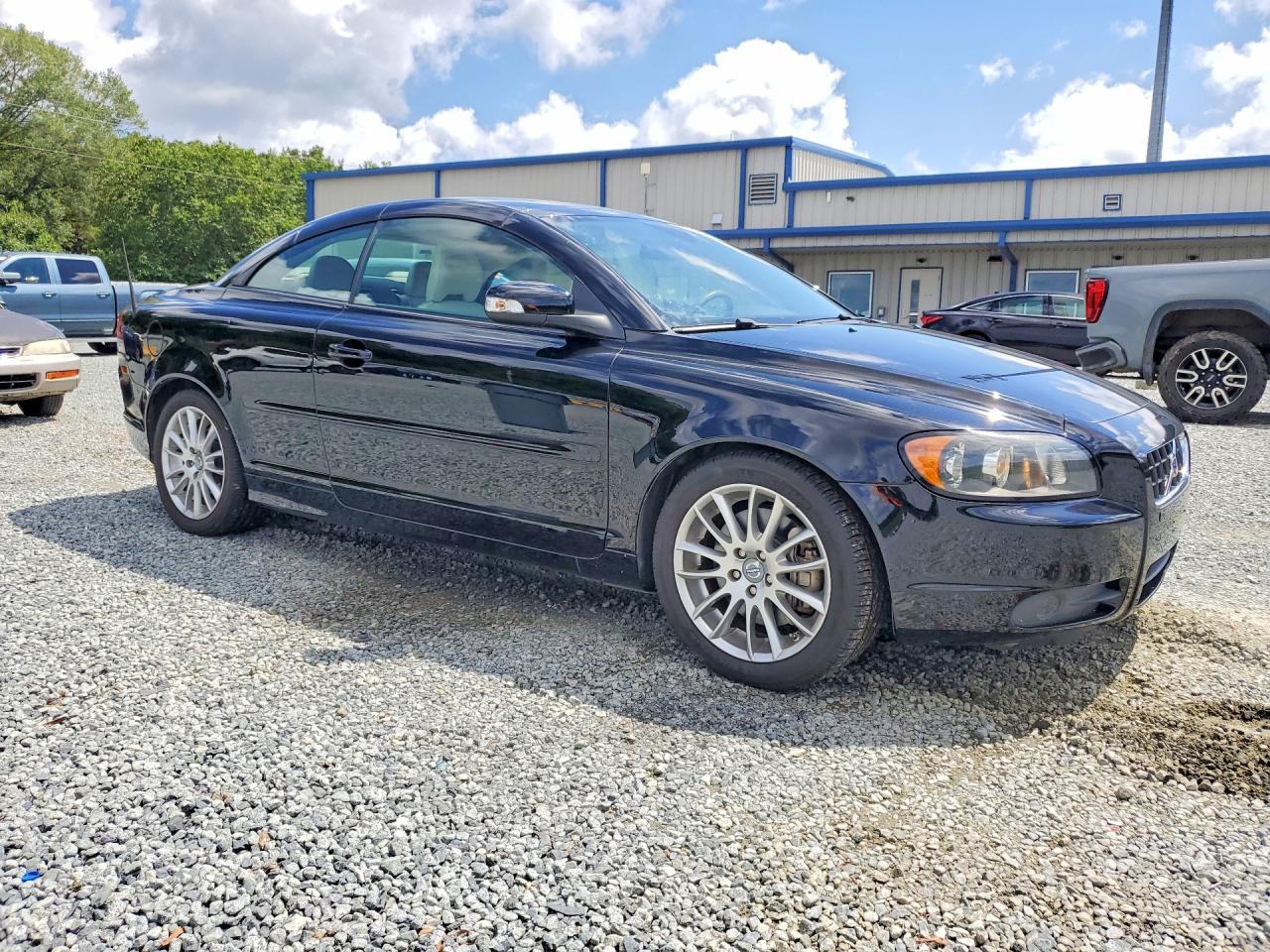 2009 Volvo C70 T5 Black vin: YV1MC67259J075913