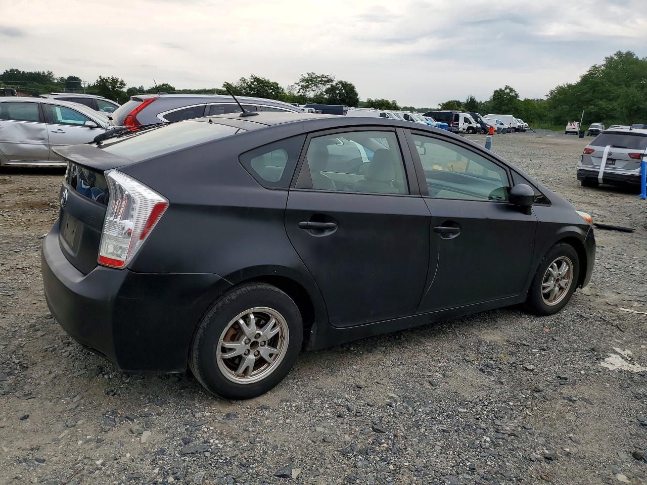 2011 Toyota Prius Two Black vin: JTDKN3DU9B0274650