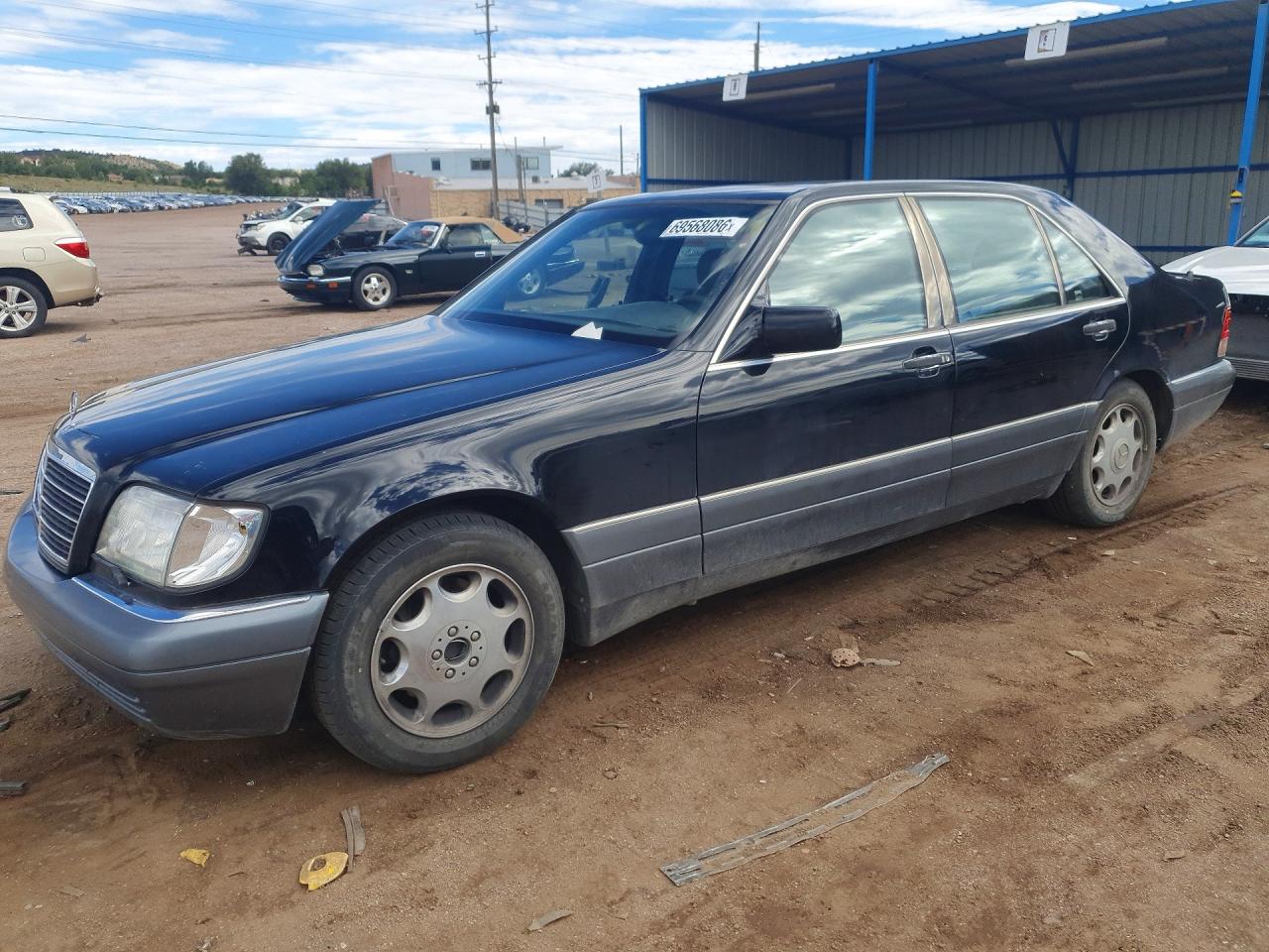 1995 Mercedes-benz S 320 Black vin: WDBGA33EXSA261426