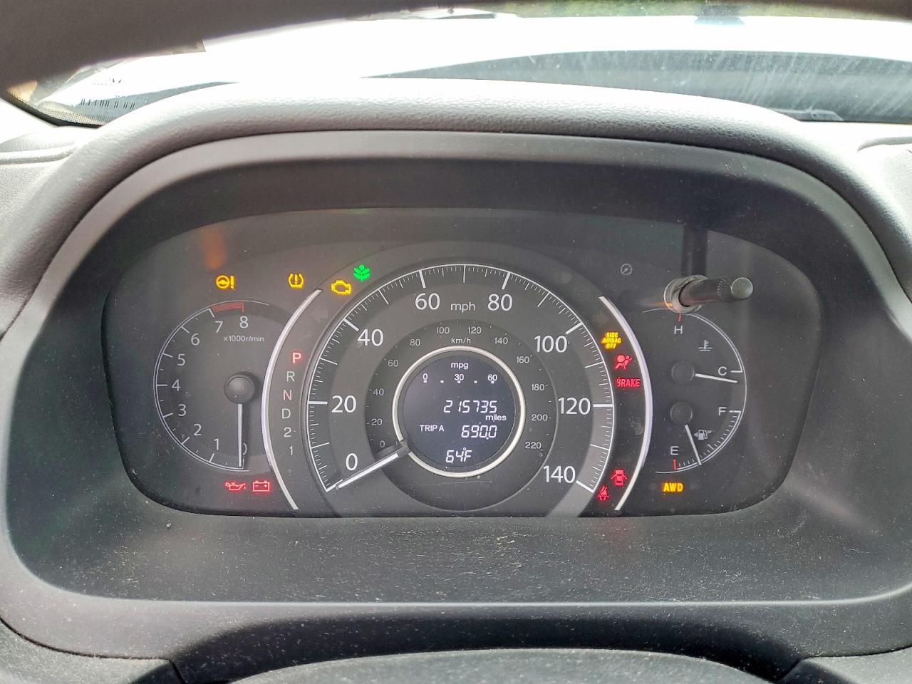 2014 Honda Cr-v Lx Синий vin: 2HKRM4H37EH605595