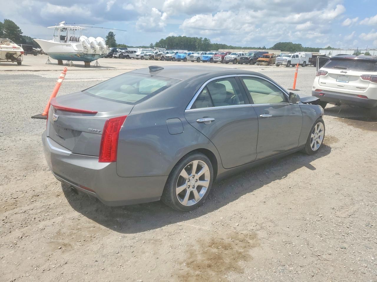 2016 Cadillac Ats Luxury Silver vin: 1G6AB5RX9G0104074