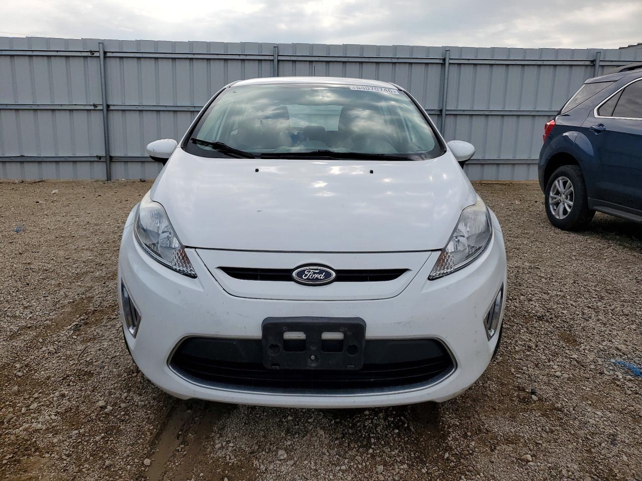 2012 Ford Fiesta Ses White vin: 3FADP4FJ8CM102156
