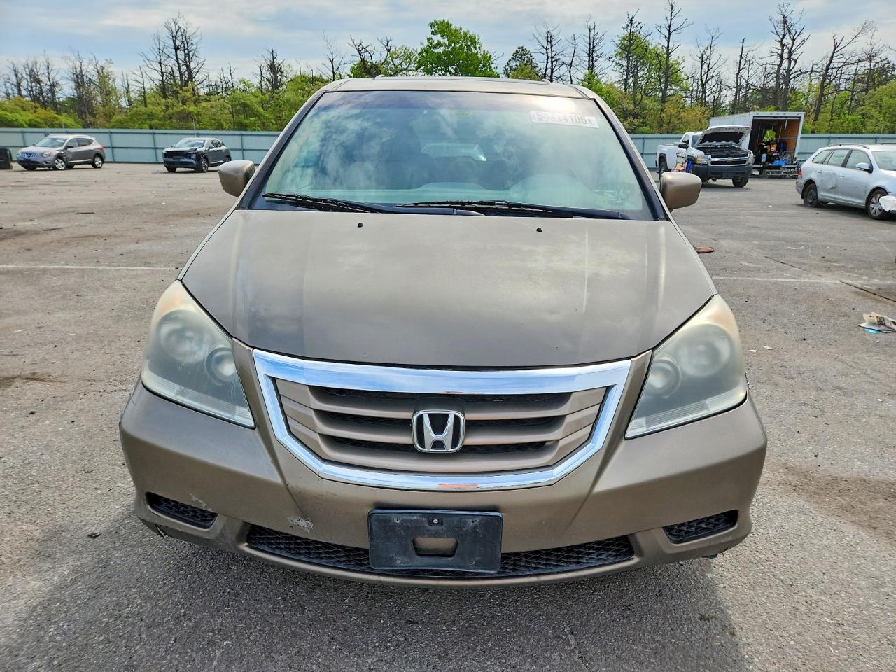 2010 Honda Odyssey Exl Gold vin: 5FNRL3H64AB033806
